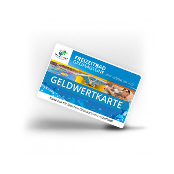 Geldwertkarte Freizeitbad